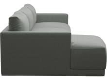 Haven Apt Tribute Storm Chaise Sofa color Tribute Storm