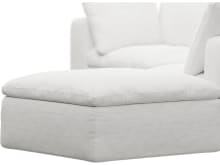 Cloud Noa Fog Modular Sofa - 5 Piece color Noa Fog