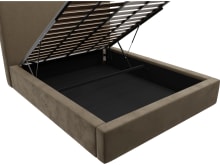 Felix Gas Lift Bed Tribute Walnut color Tribute Walnut