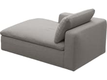 Cloud Deep Chaise Left Module Boucle Pumice color Boucle Pumice
