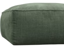 Riley Tribute Dark Jade Modular Big Ottoman color Tribute Dark Jade