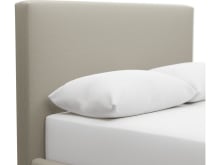 Haven Dark Gas Lift Bed Plaza Natural color Plaza Natural