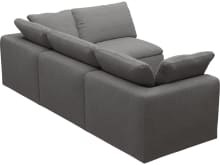 Cloud California Slate Modular Sofa - 4 Piece color California Slate