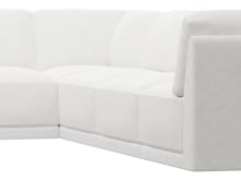 Emily Modular Sofa Noa Fog - 6 Piece color Noa Fog