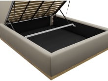 Haven Gas Lift Bed Plaza Natural color Plaza Natural