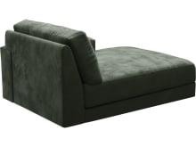 Monica Muse Forest Right Arm Facing Chaise Module color Muse Forest