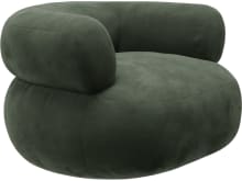 Colette Muse Forest Swivel Armchair color Muse Forest