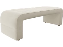 Maeve Bench Alpine Mist color Alpine Mist