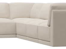 Emily Modular Sofa Santa Fe Sand - 6 Piece color Santa Fe Sand