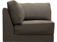 Monica Muse Mink Corner Sofa Chair Module color Muse Mink