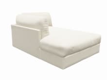 Finley Alpine Mist Left Arm Facing Chaise Module color Alpine Mist