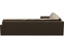 Monica Tribute Walnut Corner Sofa - 5 Seater color Tribute Walnut