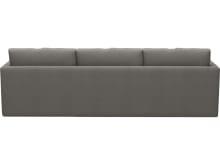 Haven Isla Soft Grey Chaise Sofa - 3 Seater color Isla Soft Grey