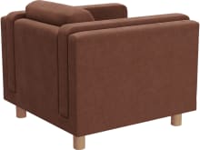 Hayes Muse Rust Armchair color Muse Rust