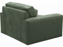Monica Tribute Dark Jade Armchair color Tribute Dark Jade