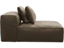 Riley Tribute Walnut Module Chaise color Tribute Walnut