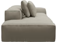 Riley Plaza Natural Modular Sofa - 1x Arm, 1x Armless, 1x Left Terminal color Plaza Natural