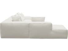Riley Tribute Shell Modular Sofa - Arm, 2x Armless, Corner, Left Terminal color Tribute Shell