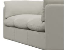 Willow California Ivory Modular Sofa - 3 Seater color California Ivory