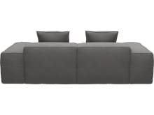 Riley California Slate Modular Sofa - 2 Seater Chaise color California Slate