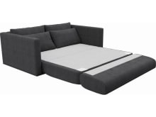 Porter Plaza Flint Grey Sofa Bed - 2 Seater color Plaza Flint Grey
