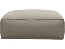 Riley Plaza Natural Modular Big Ottoman color Plaza Natural