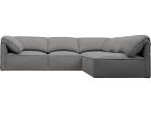 Kai California Slate Modular Sofa - 5 Seater color California Slate