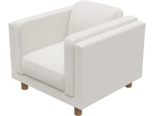 Hayes Tribute Ice Armchair color Tribute Ice