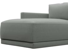 Haven Tribute Storm Left Arm Facing Chaise Module color Tribute Storm