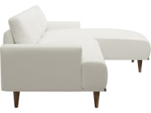 Dane Tribute Shell Chaise Sofa - 3 Seater color Tribute Shell