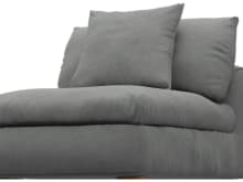 Tully Maya Flint Armless Sofa Chair Module color Maya Flint