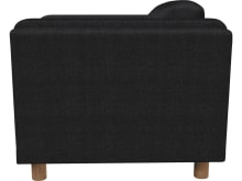 Hayes Plaza Flint Grey Armchair color Plaza Flint Grey