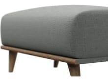 Dane Tribute Storm Ottoman color Tribute Storm