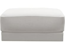 Monica Muse Frost Ottoman color Muse Frost