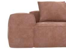 Riley Muse Dusk Modular Sofa - 1x Arm, 3x Armless, 1x Right Terminal color Muse Dusk