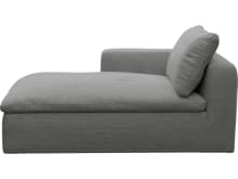 Cloud Deep Chaise Left Module Maya Flint color Maya Flint