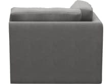 Monica California Slate Corner Sofa Chair Module color California Slate