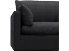 Willow Plaza Flint Grey Armchair color Plaza Flint Grey