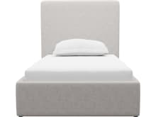 Aria Avon Mineral Left Drawer Storage Bed color Avon Mineral