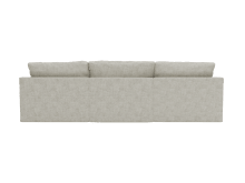 Retreat Avon Mineral Chaise Sofa - 3 Seater color Avon Mineral