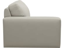 Monica California Ivory Left Arm Facing Chair Module color California Ivory