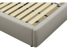 Lucy Drawer Bed View Cream color View Cream