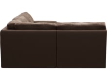 Monica Muse Chocolate Sofa - 4 Seater LAF Terminal color Muse Chocolate
