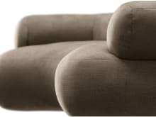Colette Tribute Walnut Sofa - 3 Seater color Tribute Walnut