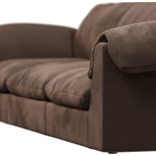 Ludlow Muse Chocolate Sofa - 3 Seater color Muse Chocolate