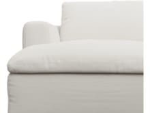 Cloud Deep Tribute Ice Modular Sofa - 3 Seater Chaise color Tribute Ice