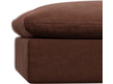 Willow Muse Rust Ottoman color Muse Rust
