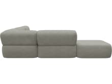 Beckett Toorak Pebble Modular Sofa - 6 Piece color Toorak Pebble