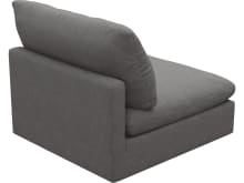 Willow California Slate Armless Sofa Module color California Slate