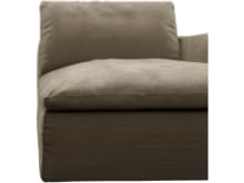 Cloud Deep Chaise Right Module Tribute Walnut color Tribute Walnut